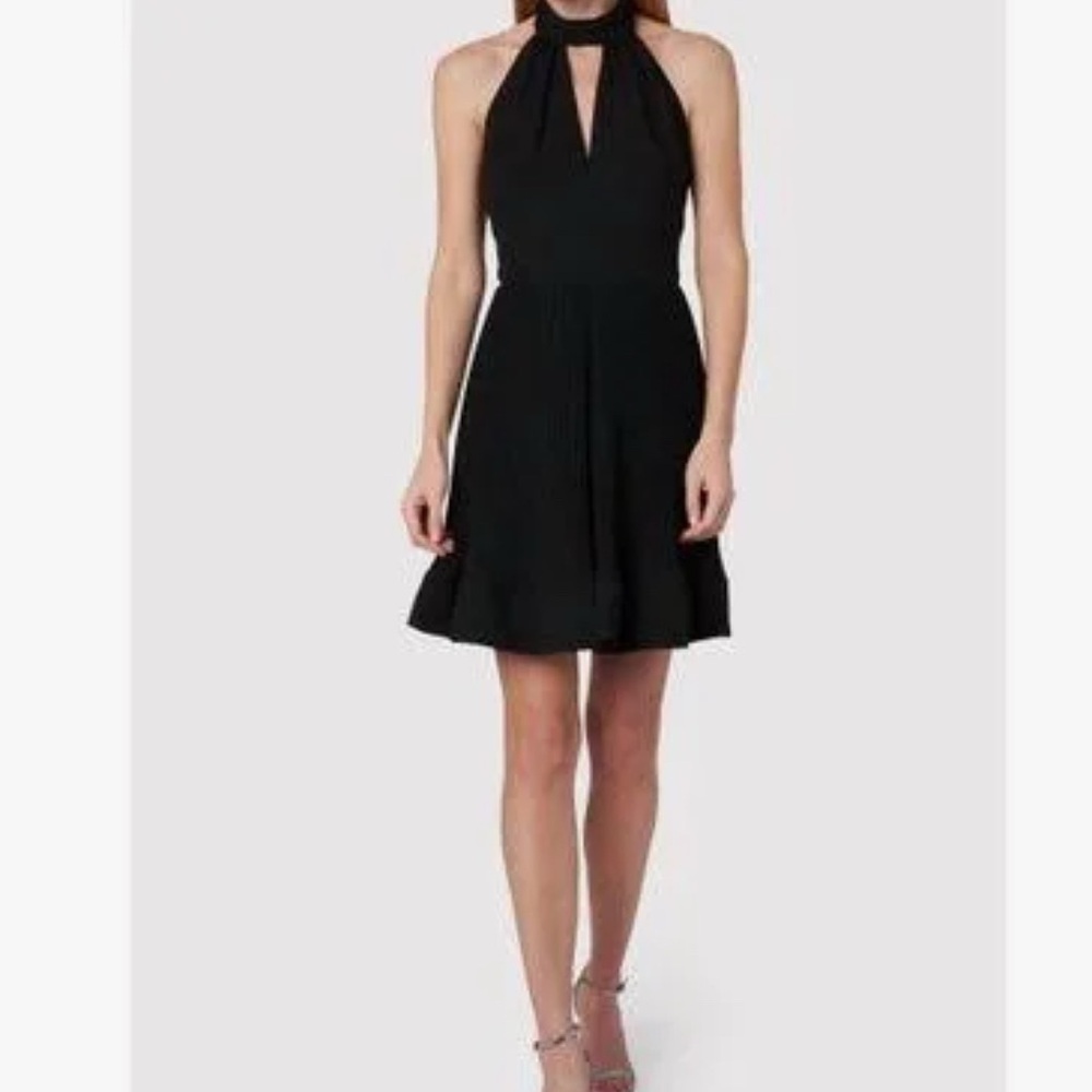 Milly Black Halter Dress